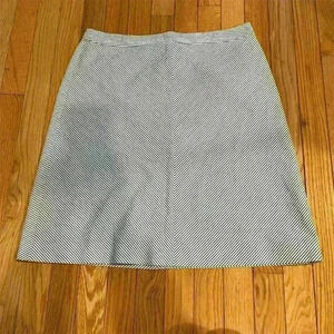 Brooks Brothers Women's A-Line Skirt Size 8 Striped Knee Length